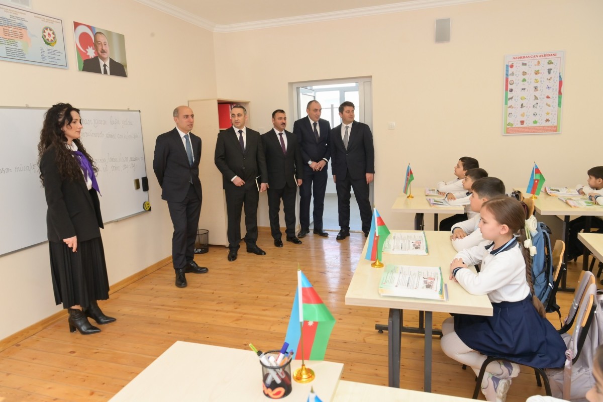 Министр образования посетил школы в Ханкенди и Ходжалы-ФОТО 