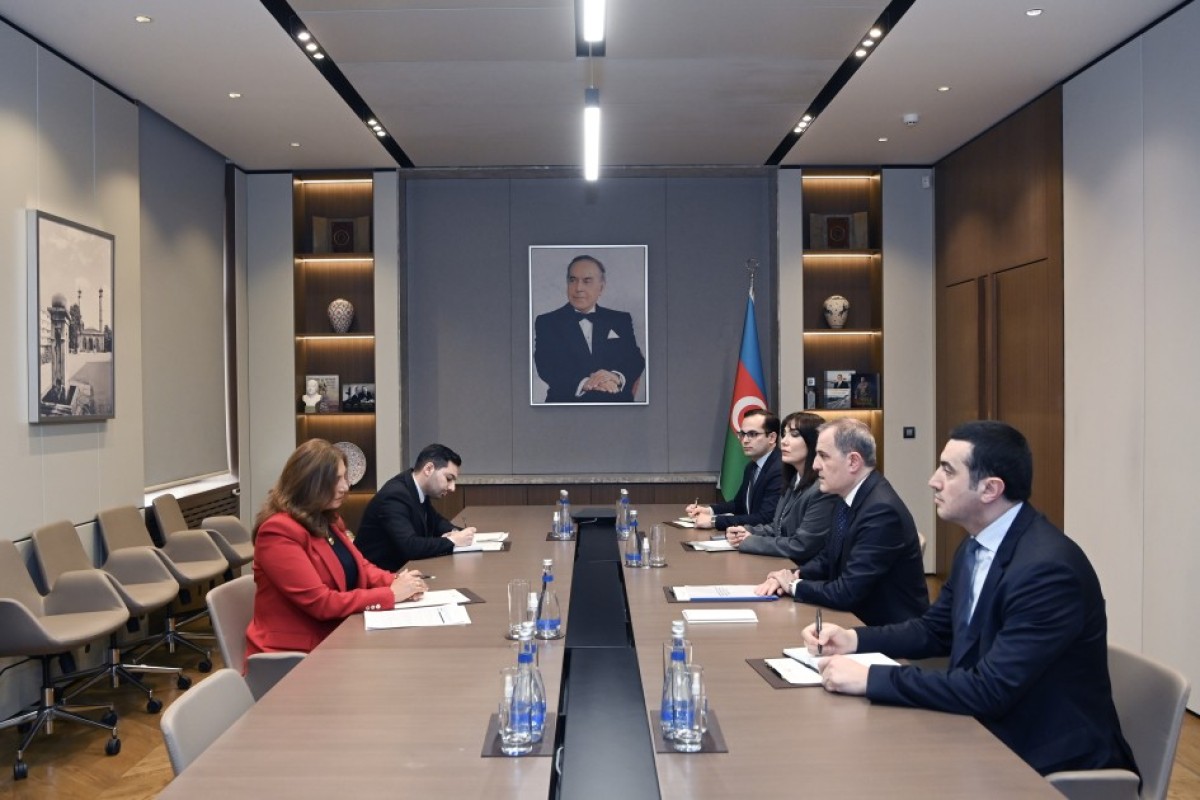 Новый посол Колумбии вручила копии верительных грамот главе МИД Азербайджана