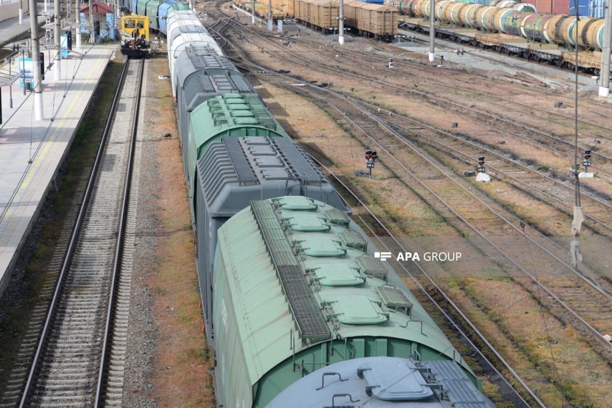 В Армению через Азербайджан отправлен новый грузовой поезд с российским зерном-ФОТО -ОБНОВЛЕНО 