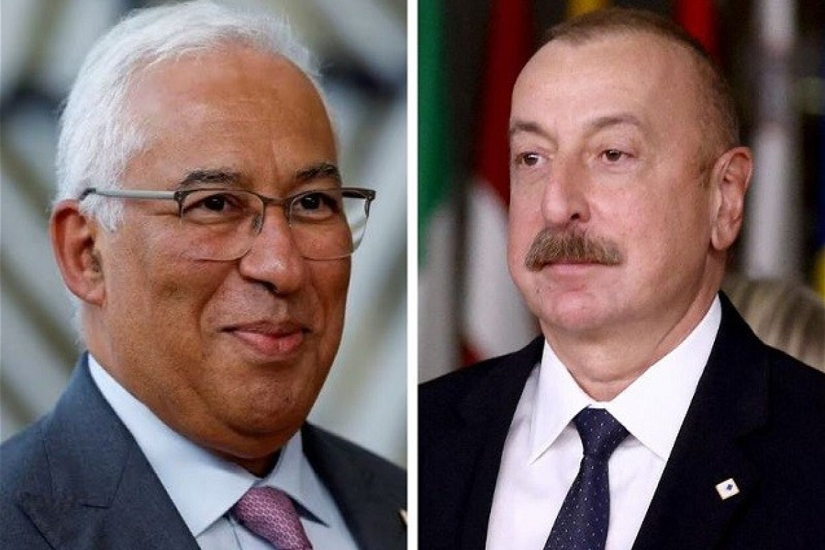 Ильхам Алиев проводит встречу один на один с Антониу Кошта