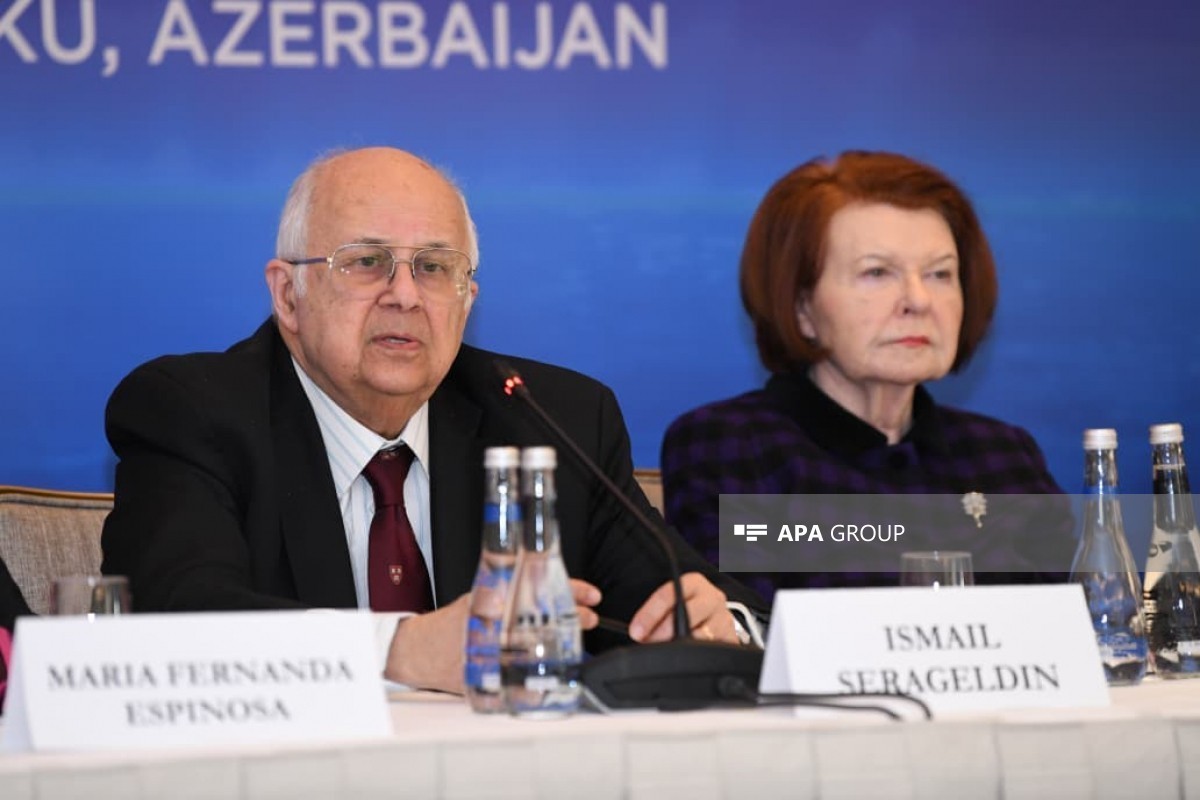 В Баку прошла пресс-конференция, посвященная XIII Глобальному Баку Форуму-ФОТО 