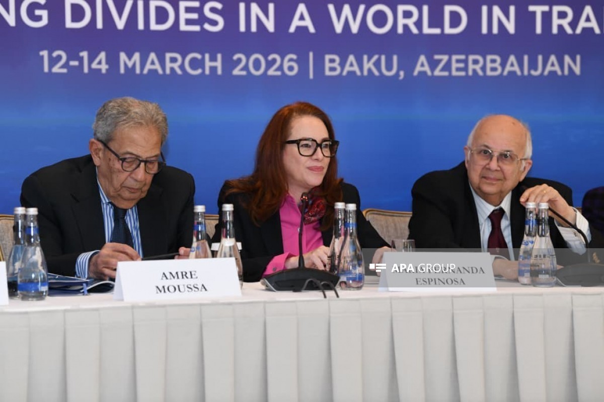 В Баку прошла пресс-конференция, посвященная XIII Глобальному Баку Форуму-ФОТО 