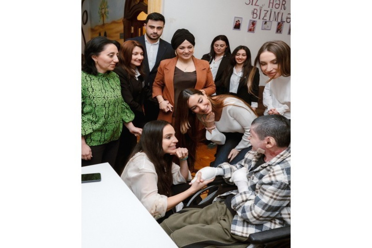 Лейла Алиева, Арзу Алиева и Алена Алиева посетили Центр «Поддержка жизни»-ФОТО 