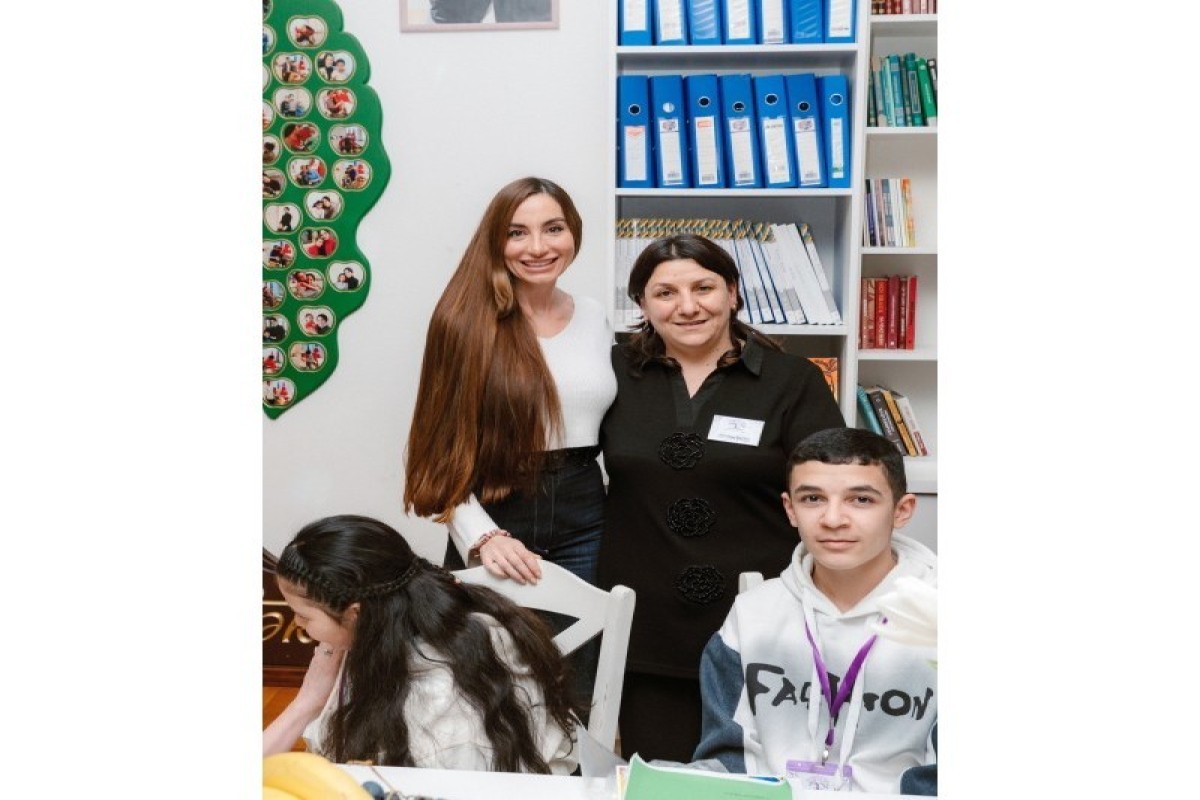 Лейла Алиева, Арзу Алиева и Алена Алиева посетили Центр «Поддержка жизни»-ФОТО 