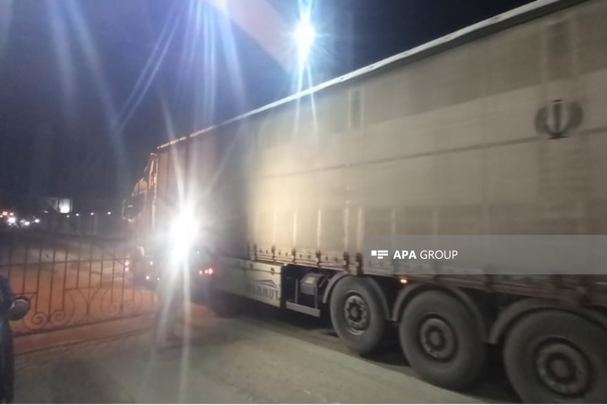 Через Астару в Иран отправлена гуманитарная помощь из России-ФОТО -ОБНОВЛЕНО 