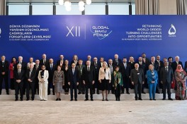 Ильхам Алиев участвует в открытии XIII Глобального Бакинского форума