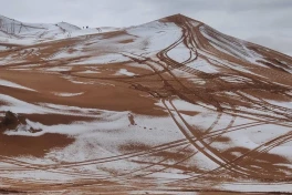 В Сахаре выпал снег в седьмой раз за 40 лет