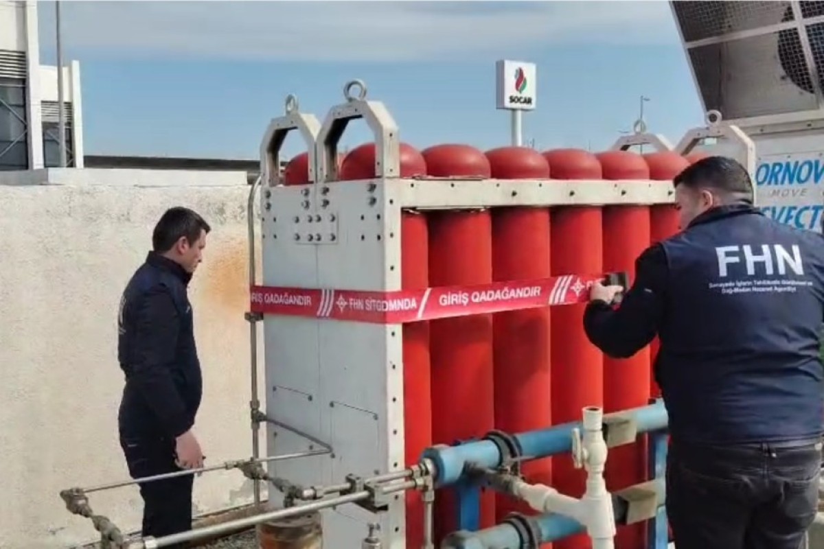 В Баку приостановлена работа газового комплекса на АЗС из-за нарушений безопасности-ФОТО 