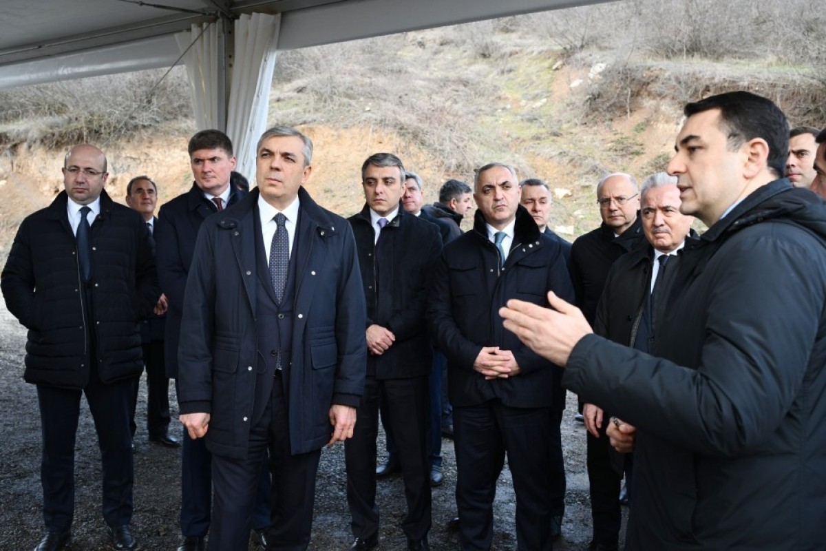 В Ходжавенде представили проект инфраструктуры Азыхской пещеры