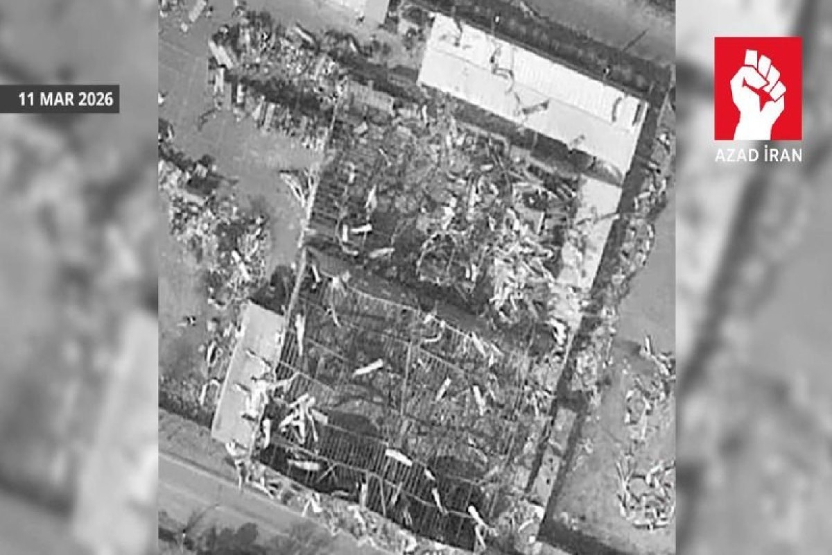 CENTCOM показал спутниковые кадры ударов США по объектам в Иране-ФОТО 