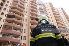 TƏBİB оценил состояние пострадавших в пожаре как средней тяжести  