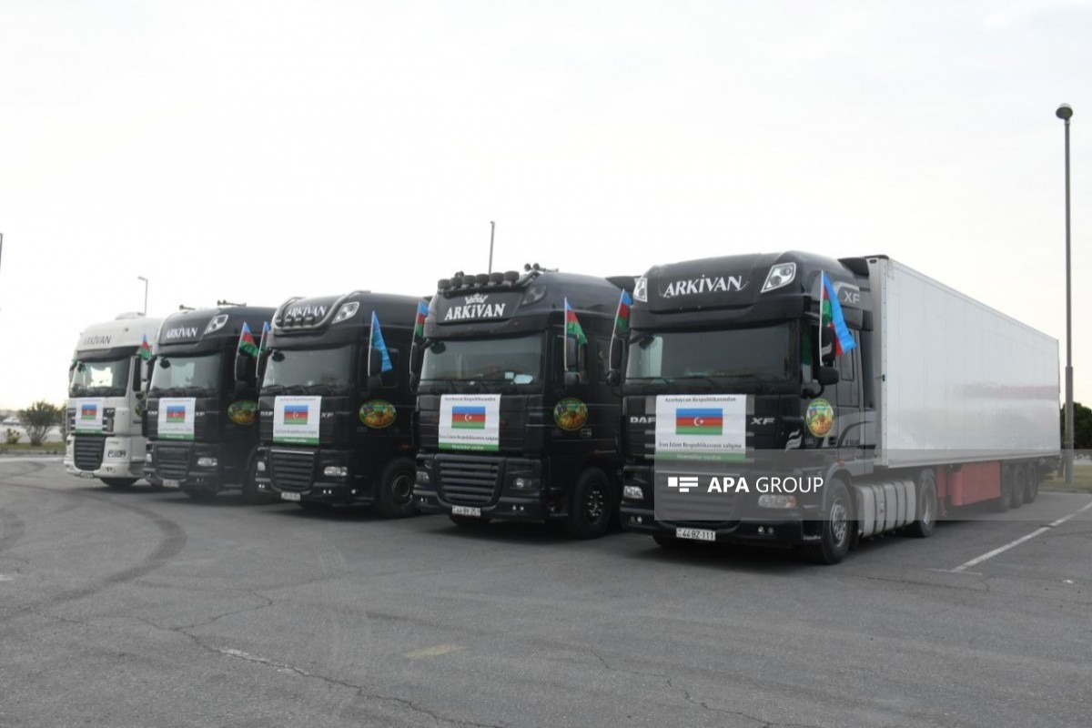 Азербайджан отправил в Иран очередную гуманитарную помощь-ОБНОВЛЕНО 