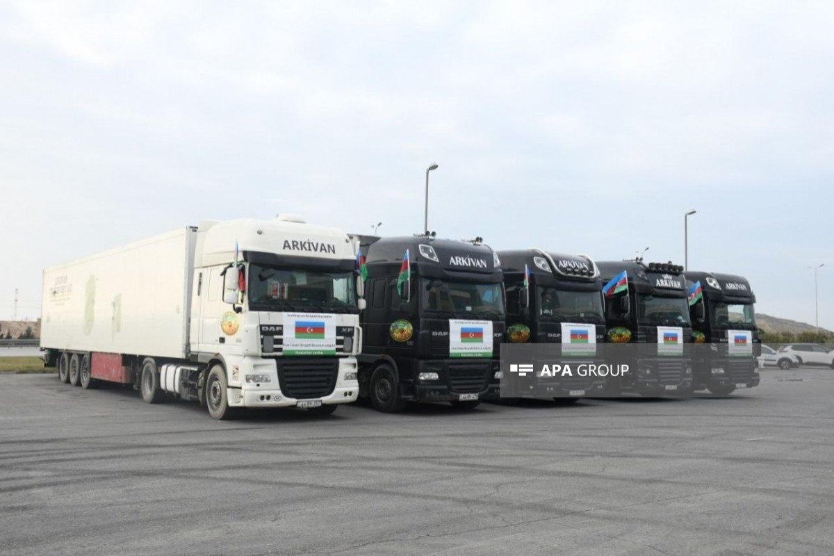 Азербайджан отправил в Иран очередную гуманитарную помощь-ОБНОВЛЕНО 