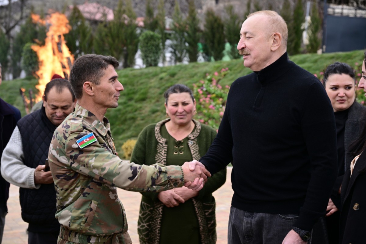 Президент и первая леди ознакомились с работами по восстановлению в Ходжавенде-ФОТО -ВИДЕО -ОБНОВЛЕНО 