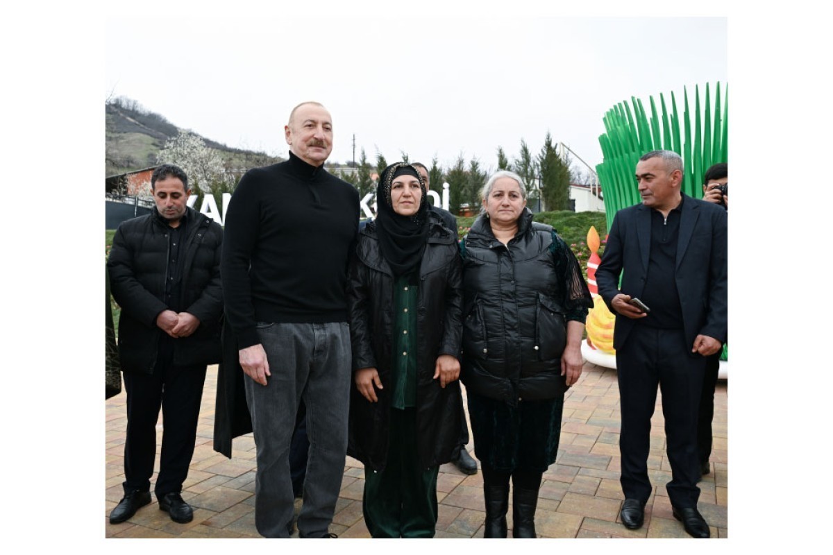 Президент и первая леди ознакомились с работами по восстановлению в Ходжавенде-ФОТО -ВИДЕО -ОБНОВЛЕНО 