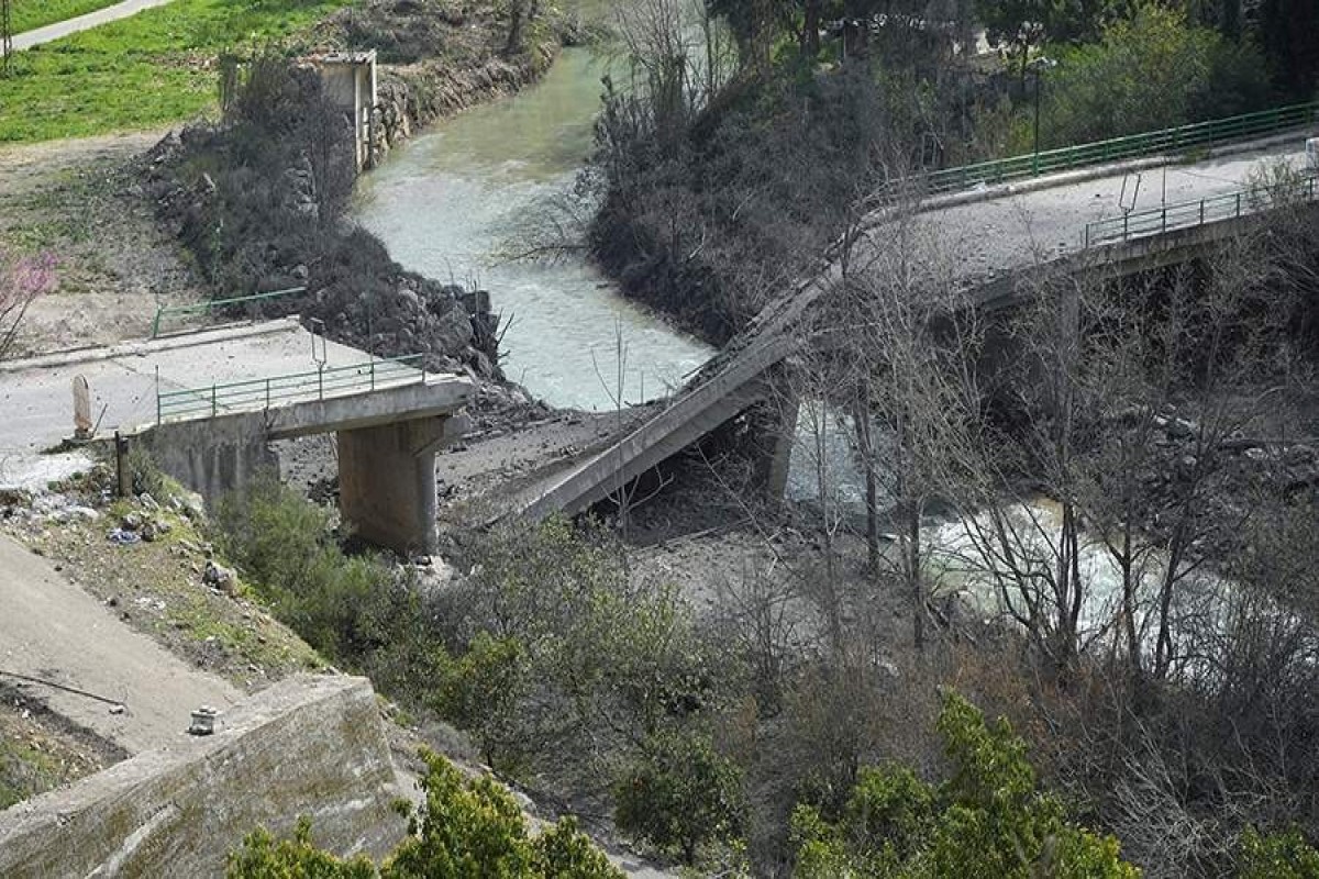 Израиль разрушил ещё два моста через реку Литани в Ливане