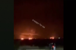 Израиль ударил по порту в Каспийском море -ВИДЕО 