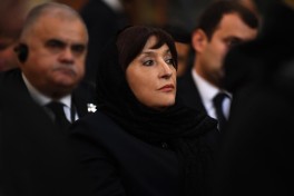 Состоялись похороны Илии II, в церемонии приняла участие Сахиба Гафарова-ФОТО 