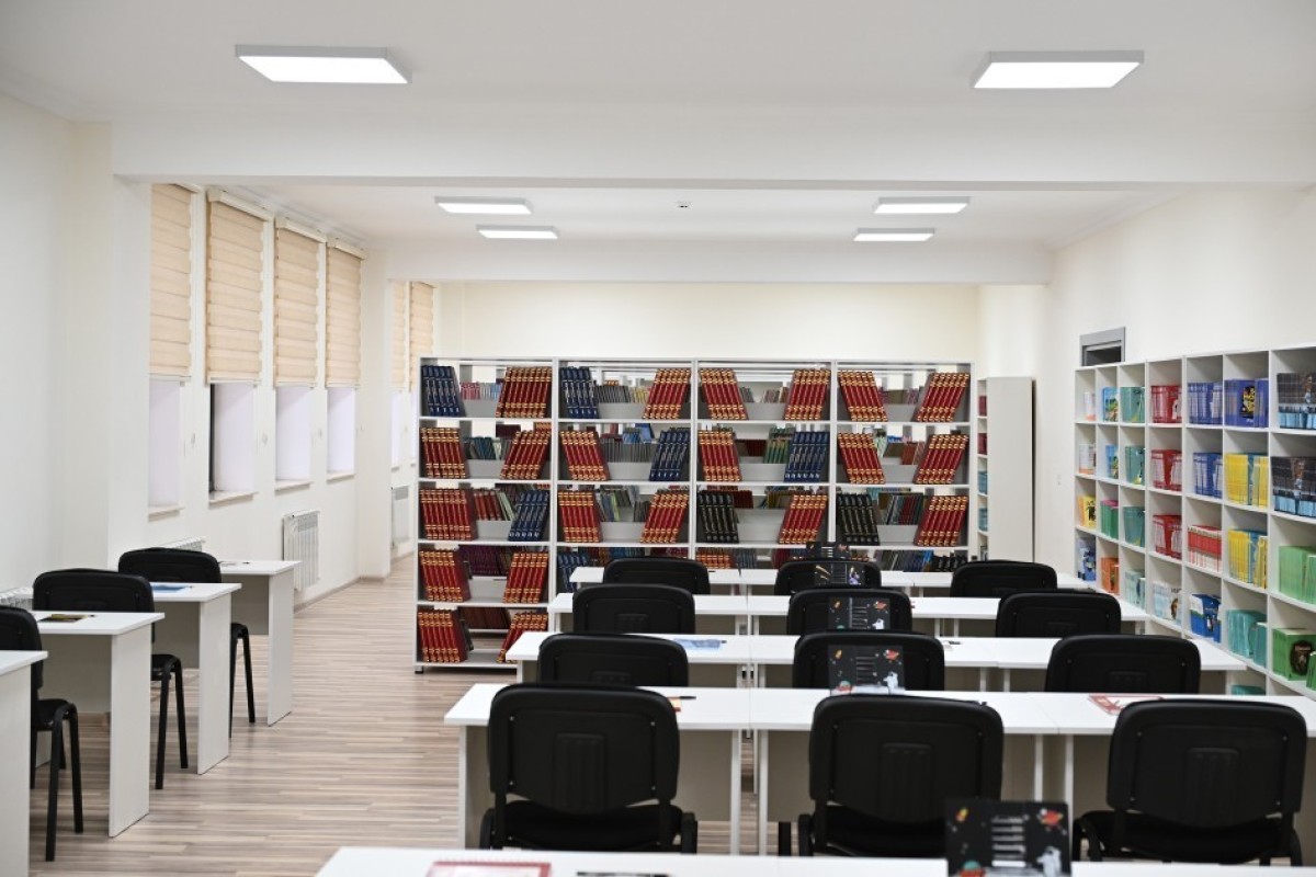 Ильхам Алиев принял участие в открытии современного лицея в Шамахе-ФОТО 