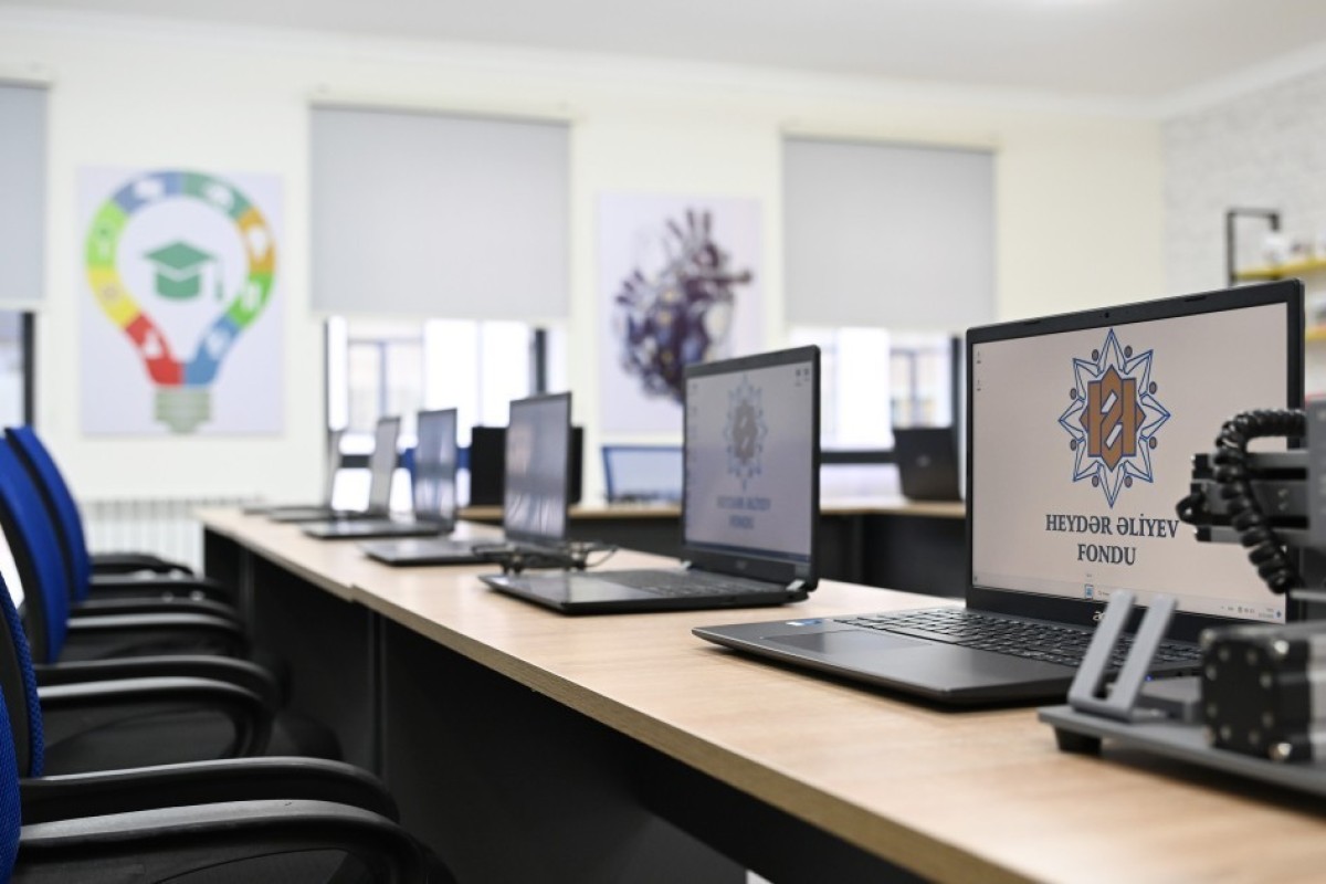 Ильхам Алиев принял участие в открытии современного лицея в Шамахе-ФОТО 