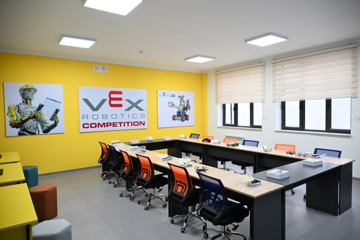 Ильхам Алиев принял участие в открытии современного лицея в Шамахе-ФОТО 