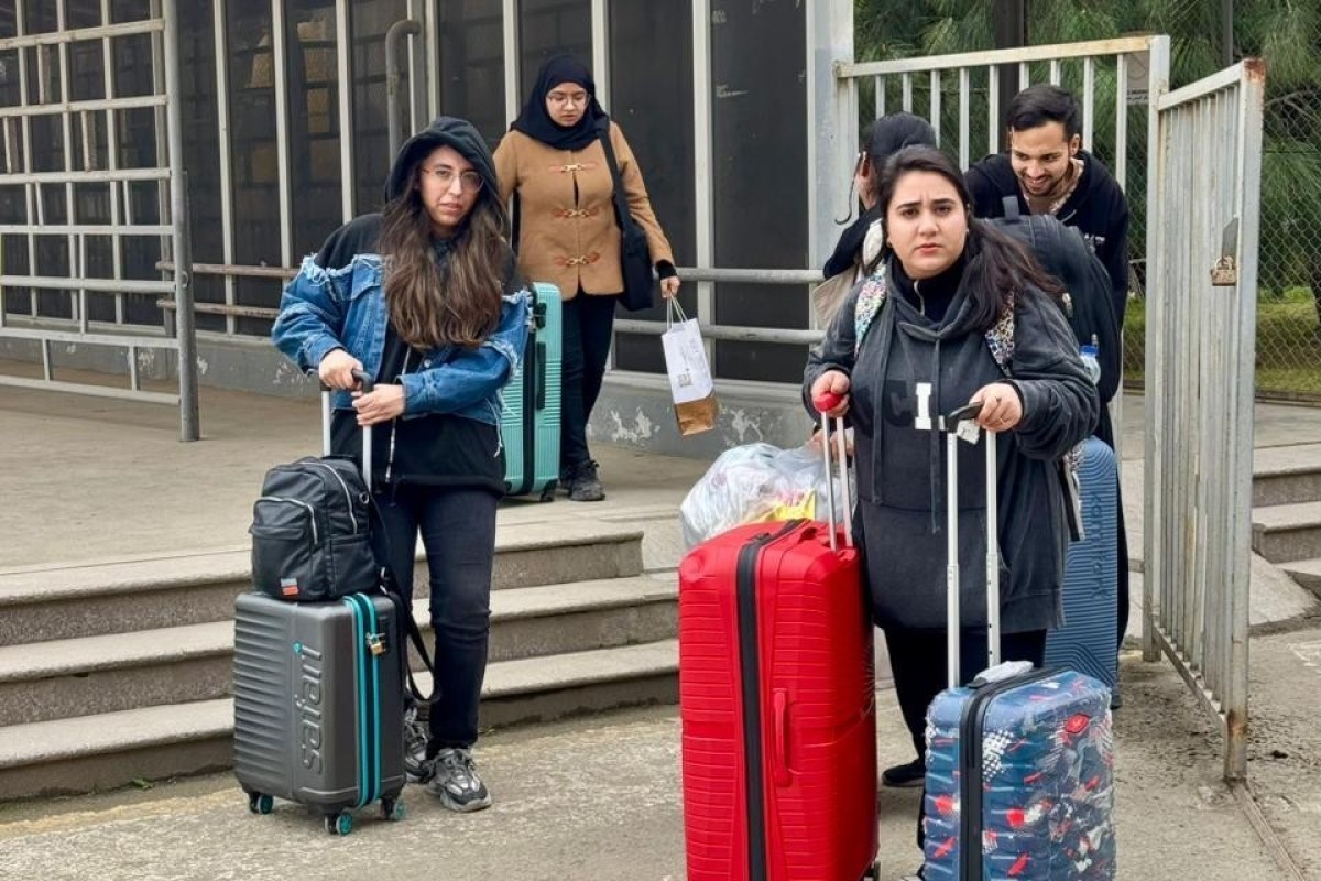 Через Азербайджан эвакуированы почти 3 тысячи человек из Ирана-ФОТО 