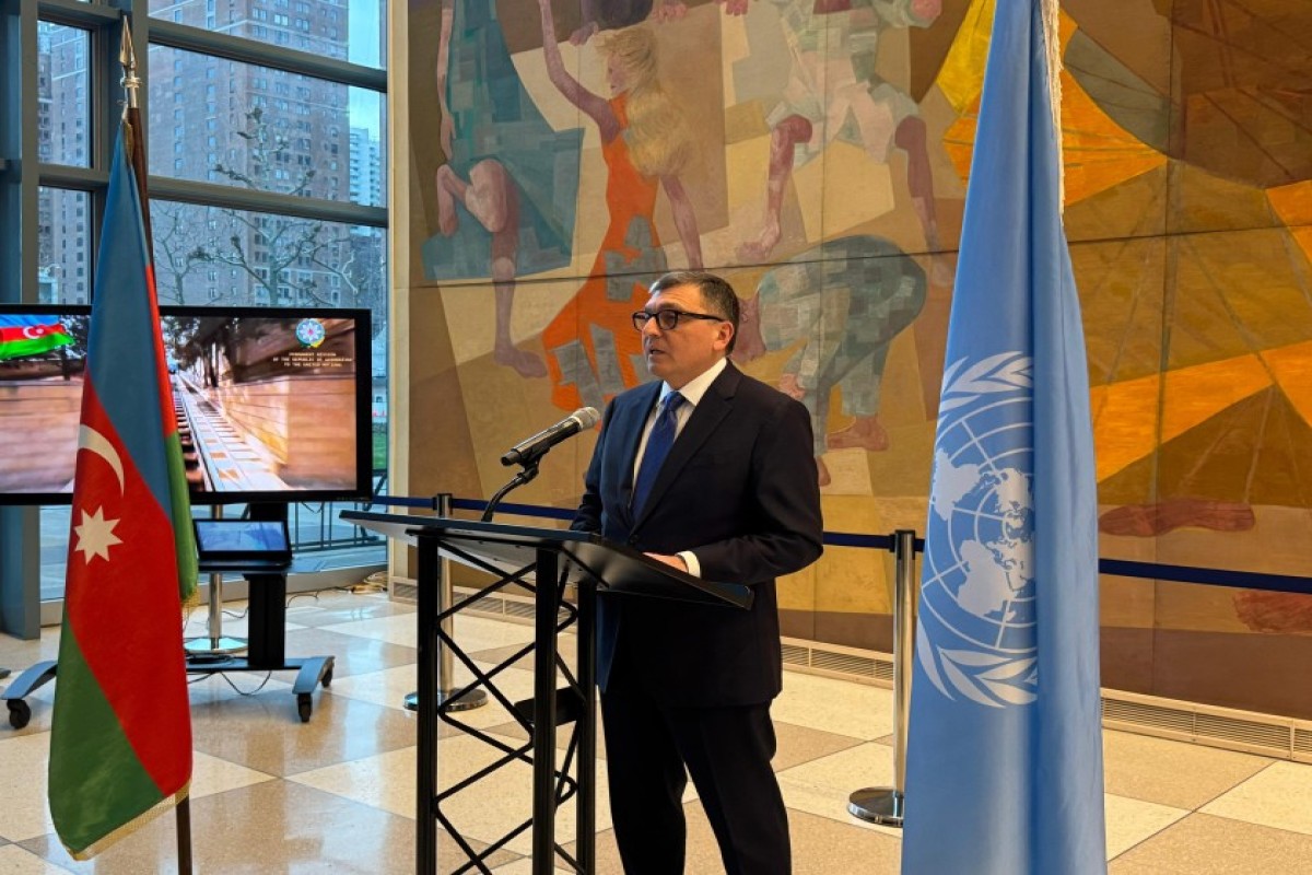 В ООН открылась выставка азербайджанских художников