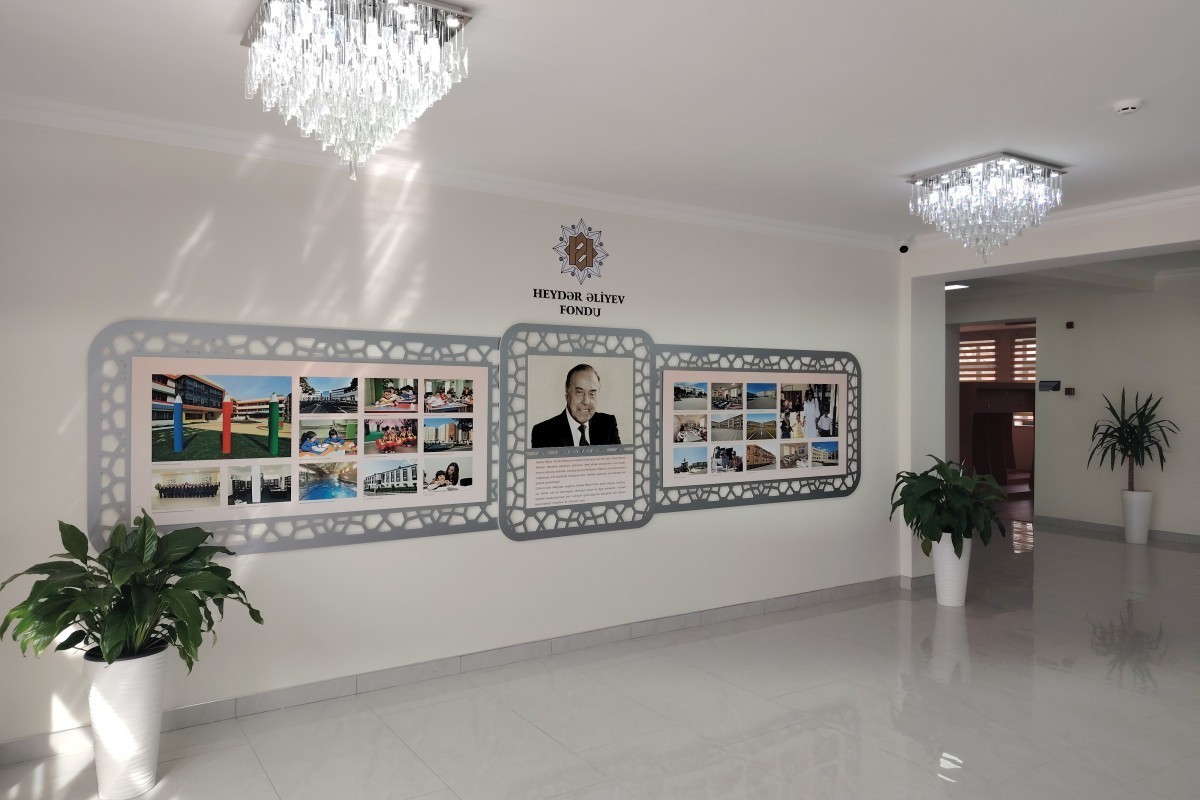 Журналистам показали новый лицей в Шамахы-ФОТО 