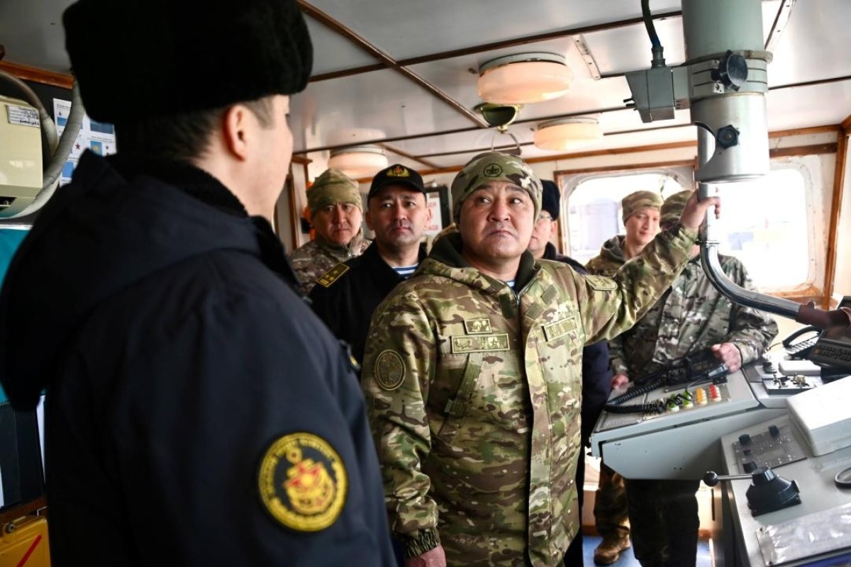 В Актау проверили боеготовность казахстанского флота