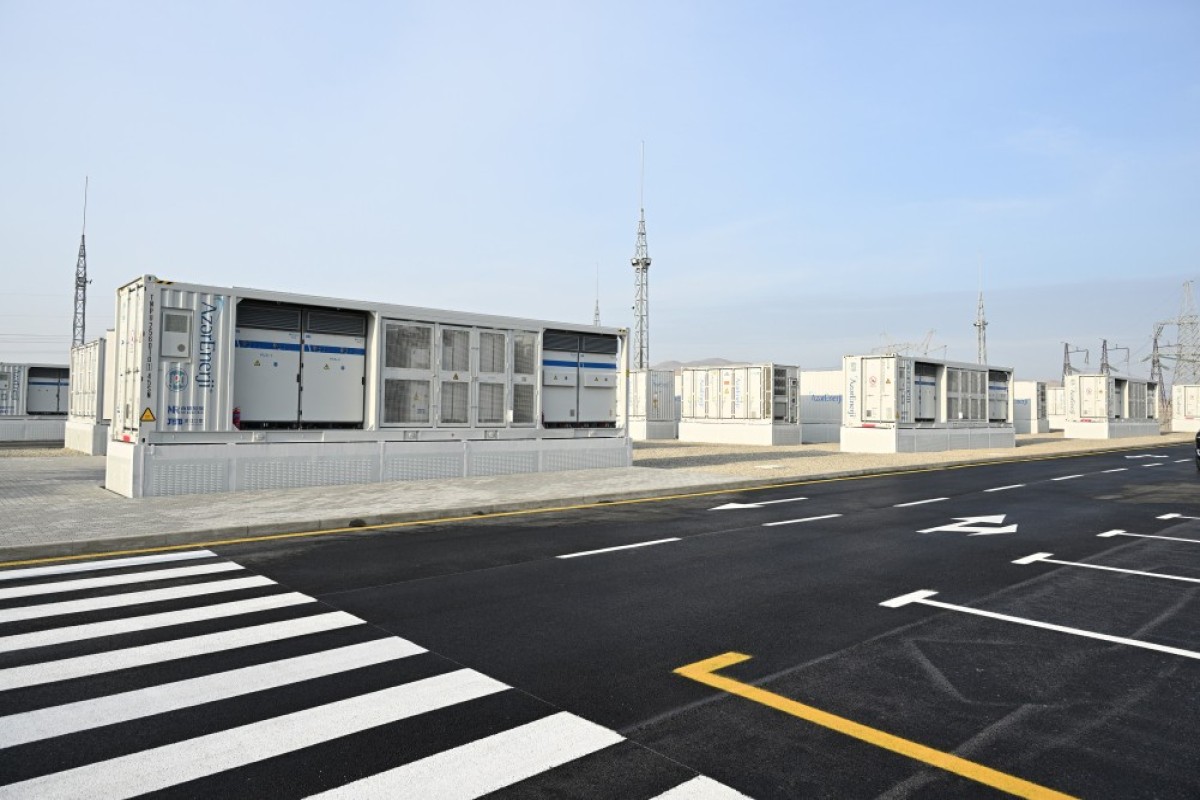 Президент Азербайджана открыл новый энергетический объект-ФОТО 