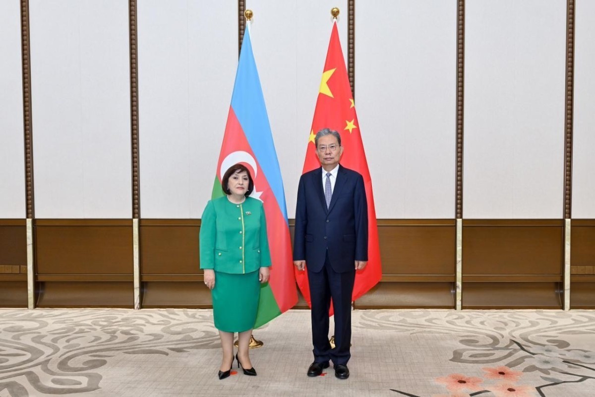 В Пекине прошли переговоры глав парламентов Азербайджана и Китая-ФОТО 