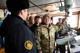 В Актау проверили боеготовность казахстанского флота