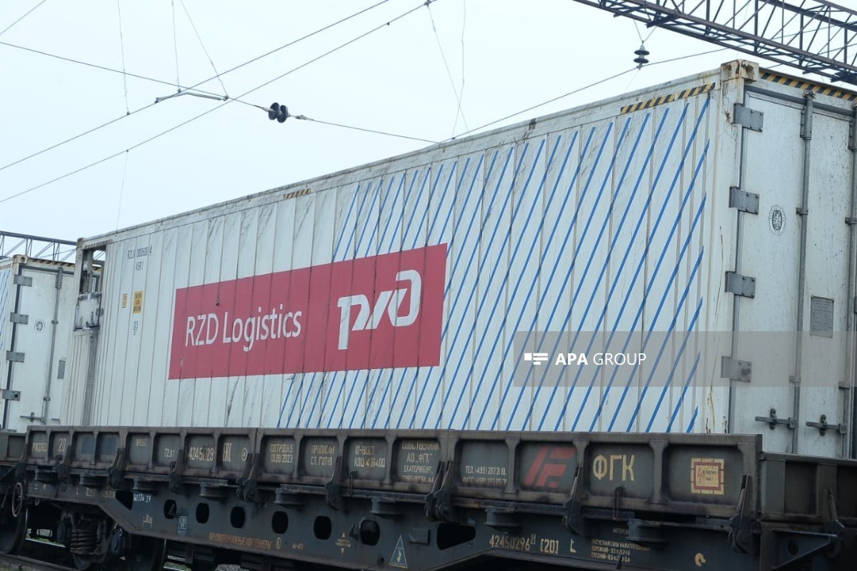 Поезд с гумпомощью из РФ покинул станцию «Гарадаг» и следует в Иран -ФОТО -ОБНОВЛЕНО 