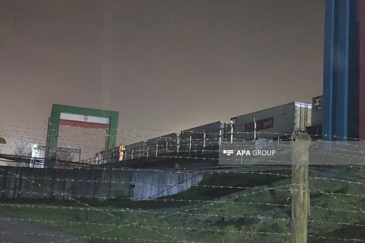 Состав с гумпомощью РФ отправлена из Астары в Иран-ФОТО -ОБНОВЛЕНО 