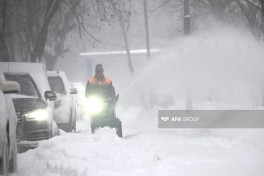 В Азербайджане наблюдается дождливая погода, в Шахдаге идет снег