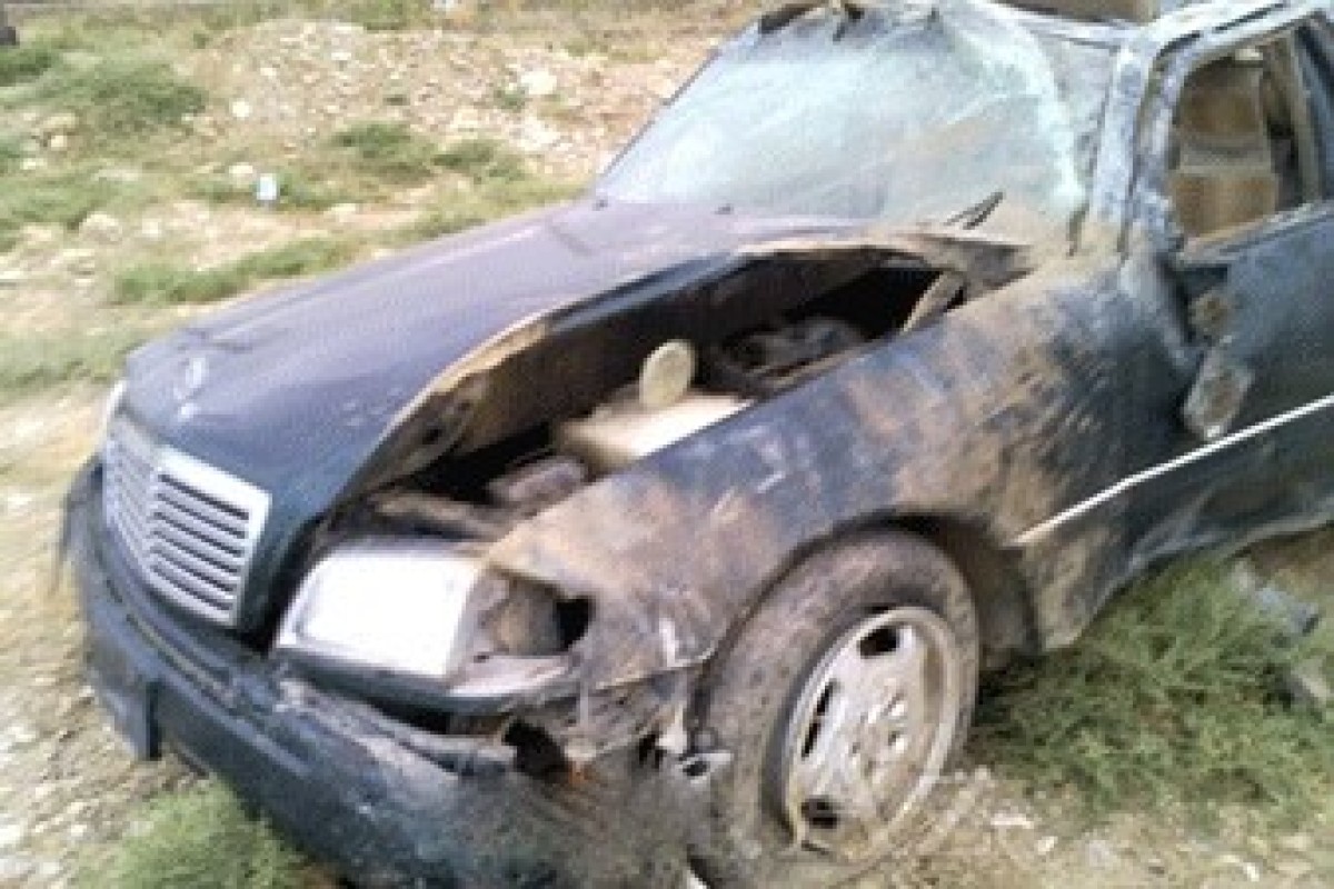 В Шеки произошла авария, в результате которой погиб пассажир