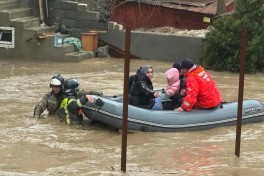 В Дагестане из-за дождей разрушены мосты и затоплены дома