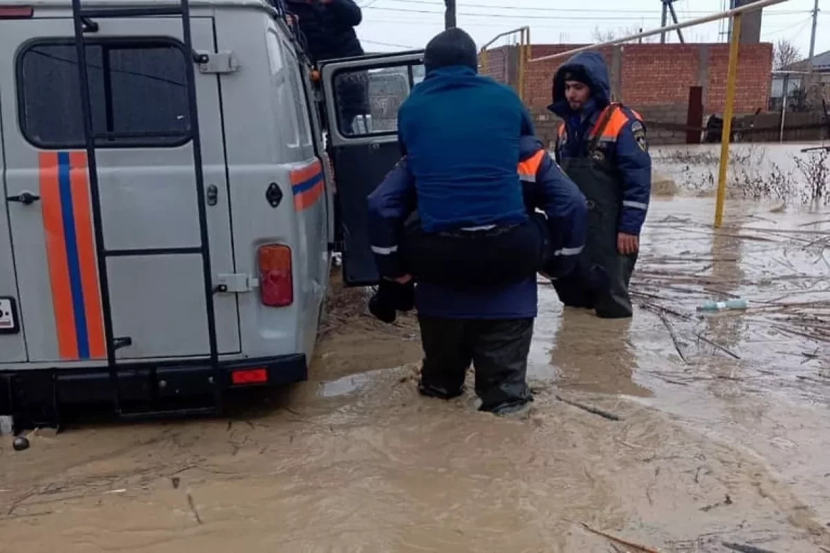 В Дагестане затоплены сотни домов, идет эвакуация населения