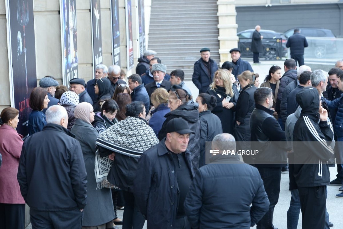 В Баку провожают в последний путь Расима Балаева-ФОТО -ВИДЕО 