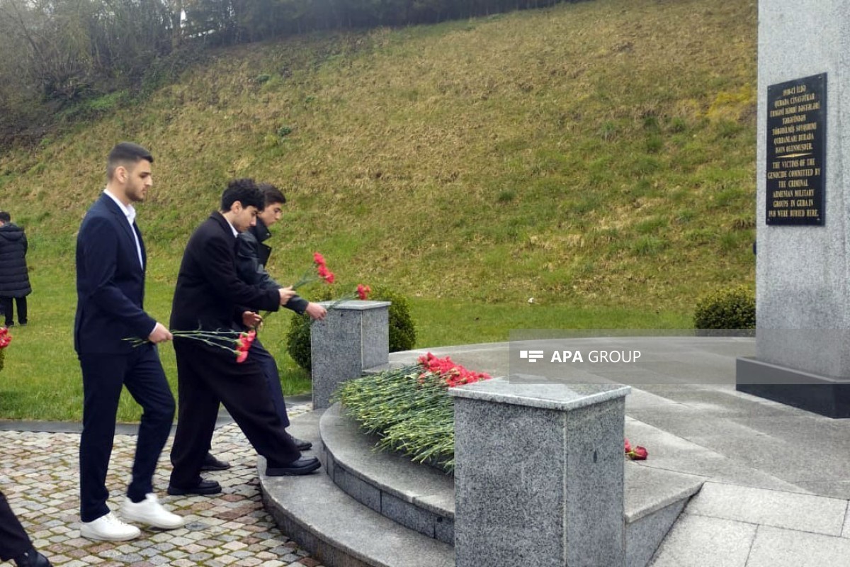 В Губе почтили память жертв геноцида азербайджанцев-ФОТО 