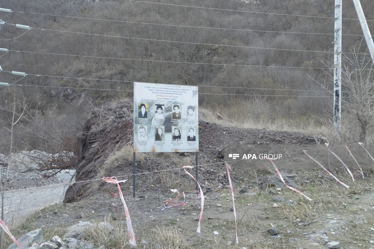 В Азербайджане вспоминают жертв трагедии в тоннеле Кяльбаджар–Лачин-ФОТО 