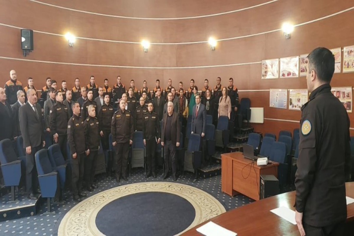 В МЧС почтили память жертв геноцида азербайджанцев-ФОТО 