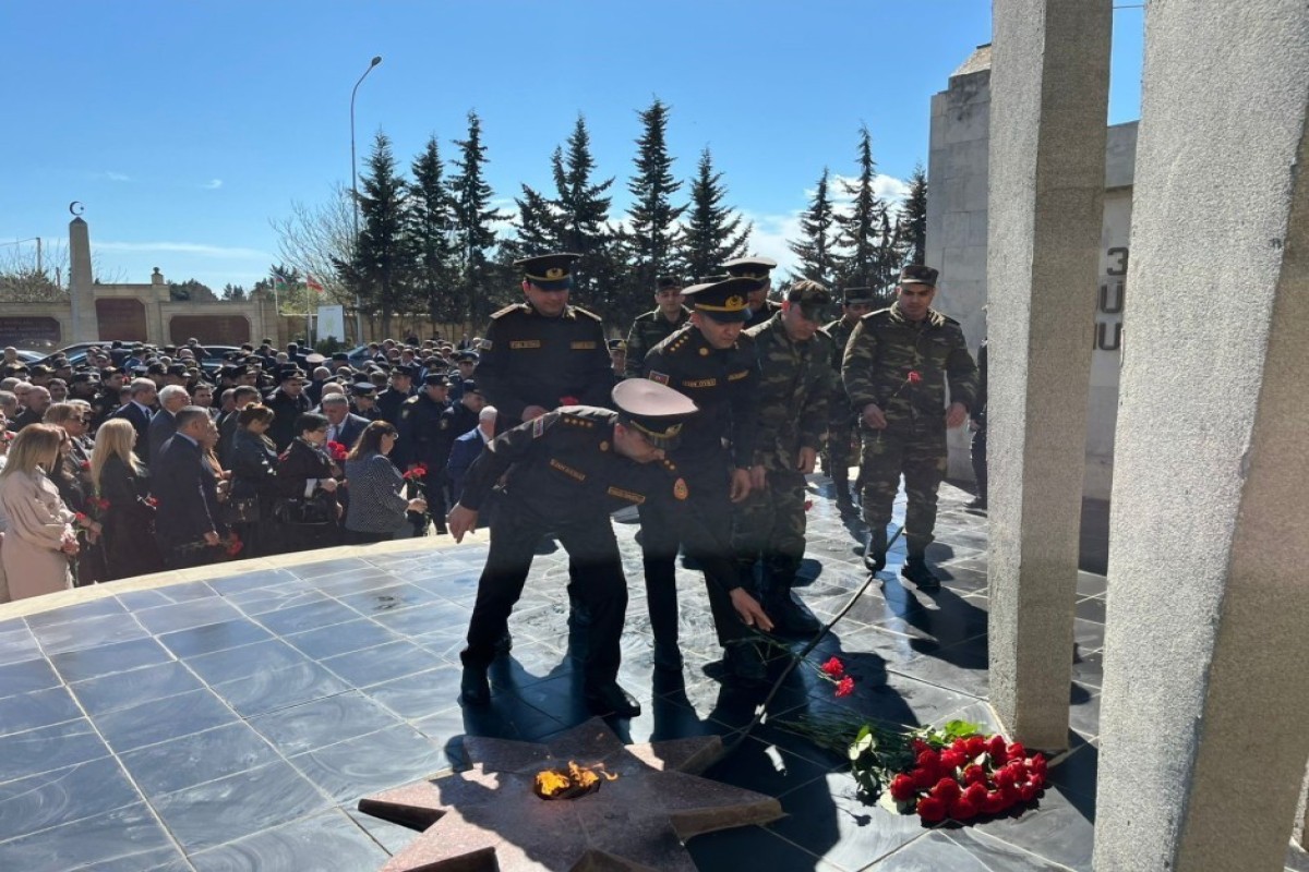 В МЧС почтили память жертв геноцида азербайджанцев-ФОТО 