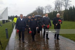 В Губе почтили память жертв Геноцида азербайджанцев-ФОТО 