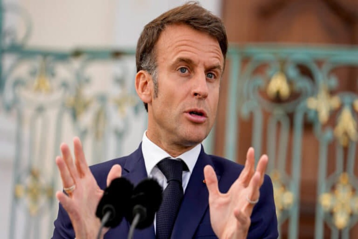 Президент Франции Эмманюэль Макрон