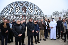 Дипломаты ознгакомились с новой мечетью и музеем ковра в Шуше-ФОТО 