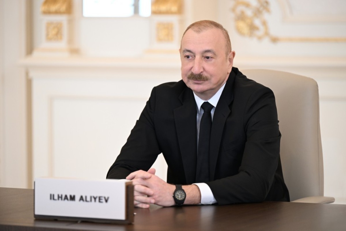 Алиев: через Азербайджан в Армению доставлено 28 тыс. тонн грузов