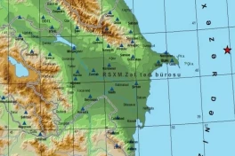 Землетрясение магнитудой 3,7 произошло в Каспийском море