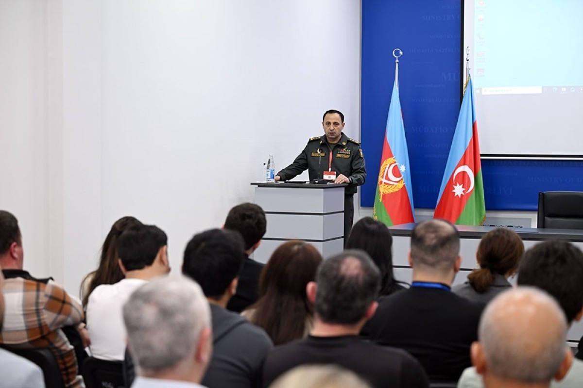Минобороны Азербайджана провело семинар для представителей СМИ-ФОТО 
