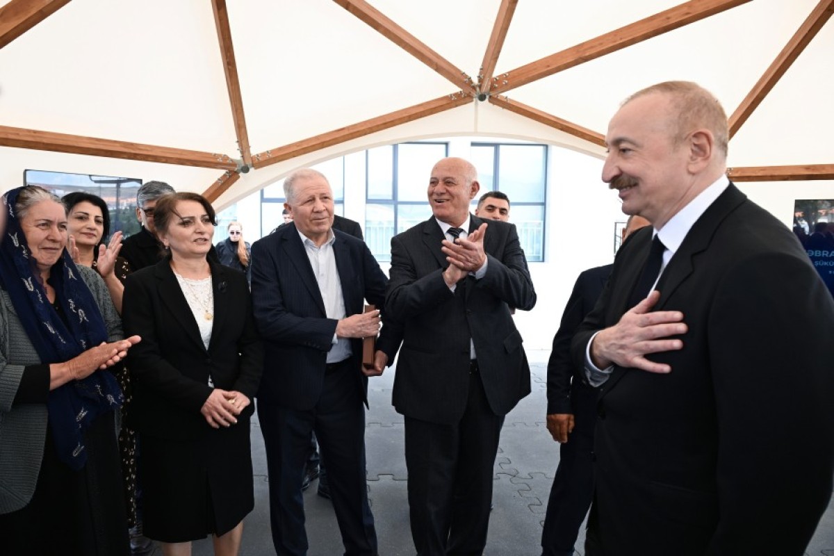 Ильхам Алиев и Мехрибан Алиева посетили Джебраил-ФОТО -ОБНОВЛЕНО 